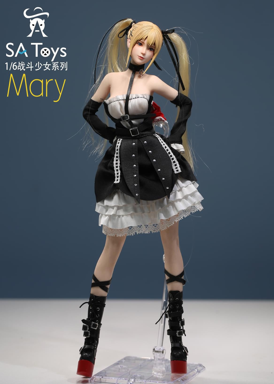 Preventa Figura Combat Girl Mary marca SA Toys M001 escala 1/6