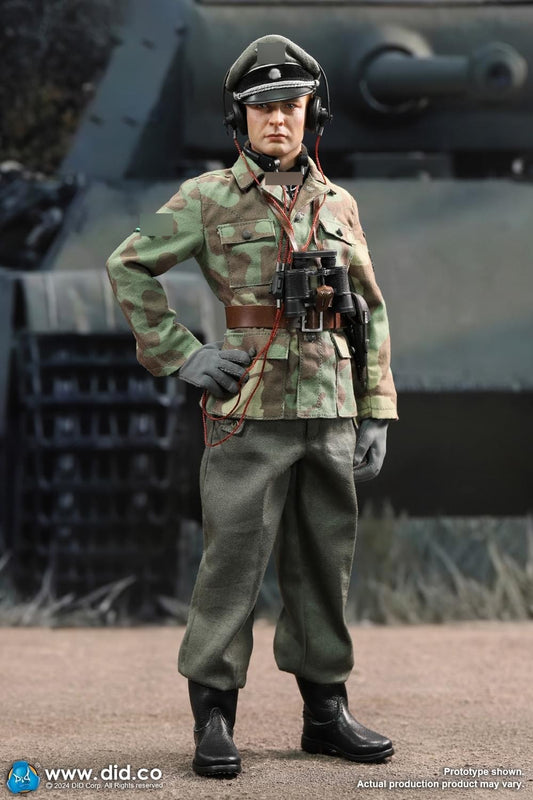 Pedido Figura WWII German Panzer Commander Max Wunsche marca DID D80176 escala 1/6