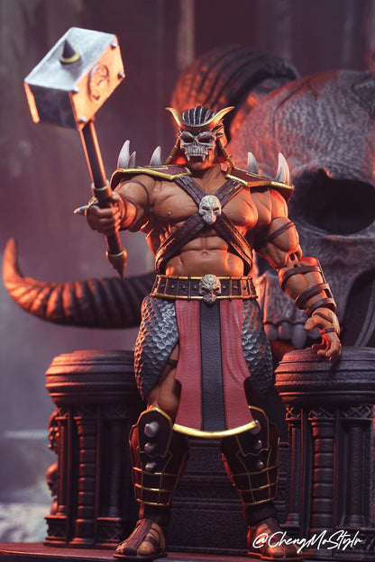 Pedido Figura Shao Kahn con Trono (Deluxe Edition) - Mortal Kombat marca Storm Collectibles escala 1/12