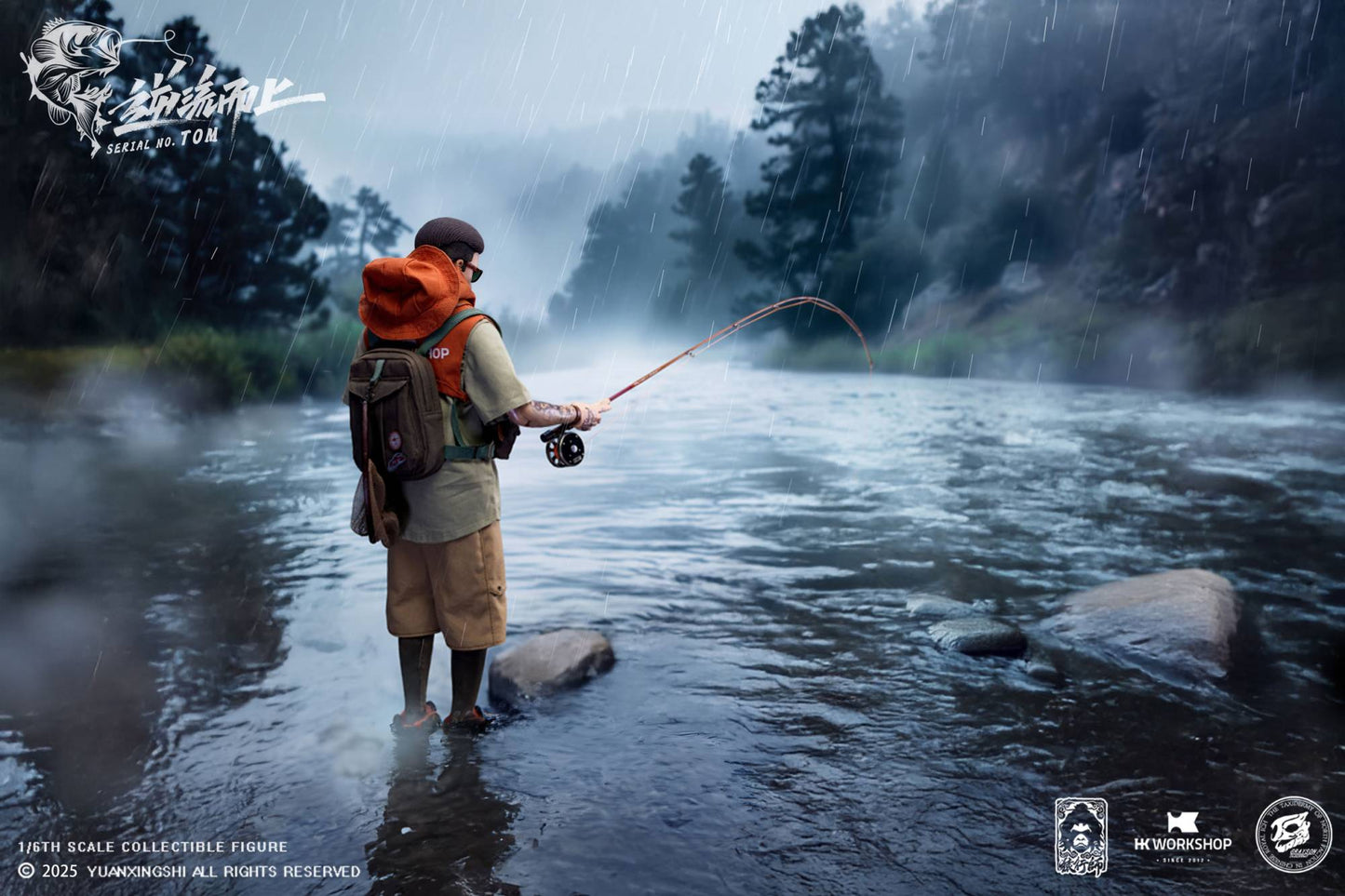 Preventa Figura Upstream/Fisherman Tom - Gongyushan Gathering Tide Series marca Yuanxingshi JC-009 escala 1/6