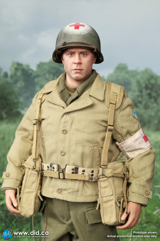 Pedido Figura Medic Wade - WWII US 2nd Ranger Battalion Series 7 marca DID D80189 escala 1/6