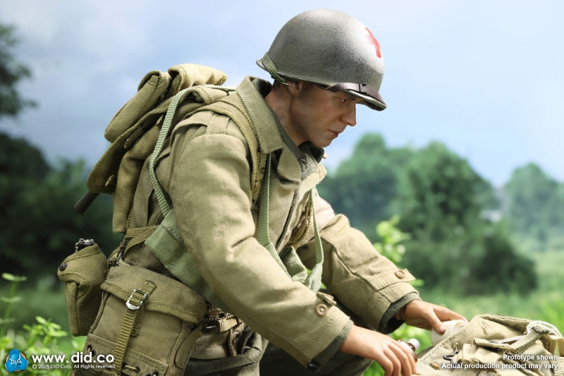 Pedido Figura Medic Wade - WWII US 2nd Ranger Battalion Series 7 marca DID D80189 escala 1/6