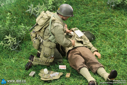 Pedido Figura Medic Wade - WWII US 2nd Ranger Battalion Series 7 marca DID D80189 escala 1/6