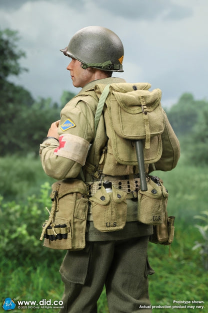 Pedido Figura Medic Wade - WWII US 2nd Ranger Battalion Series 7 marca DID D80189 escala 1/6
