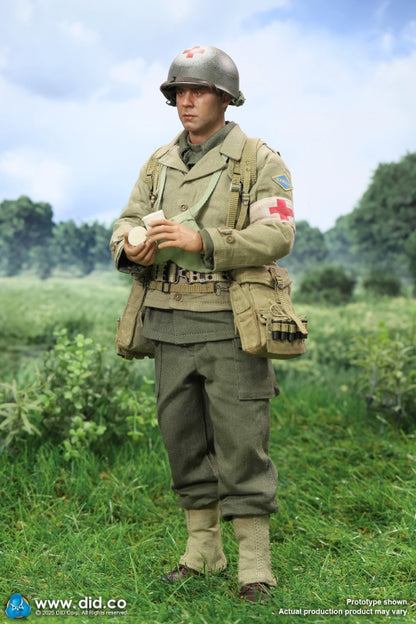 Pedido Figura Medic Wade - WWII US 2nd Ranger Battalion Series 7 marca DID D80189 escala 1/6