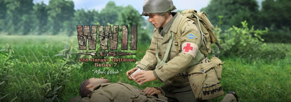 Pedido Figura Medic Wade - WWII US 2nd Ranger Battalion Series 7 marca DID D80189 escala 1/6