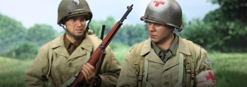 Pedido Figura Medic Wade - WWII US 2nd Ranger Battalion Series 7 marca DID D80189 escala 1/6