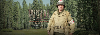 Pedido Figura Medic Wade - WWII US 2nd Ranger Battalion Series 7 marca DID D80189 escala 1/6