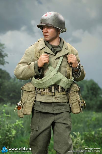 Pedido Figura Medic Wade - WWII US 2nd Ranger Battalion Series 7 marca DID D80189 escala 1/6