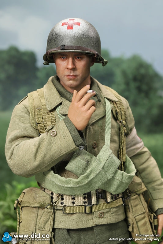 Pedido Figura Medic Wade - WWII US 2nd Ranger Battalion Series 7 marca DID D80189 escala 1/6