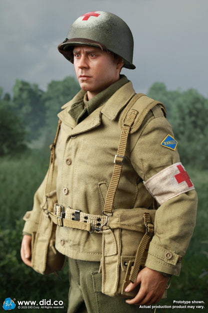 Pedido Figura Medic Wade - WWII US 2nd Ranger Battalion Series 7 marca DID D80189 escala 1/6
