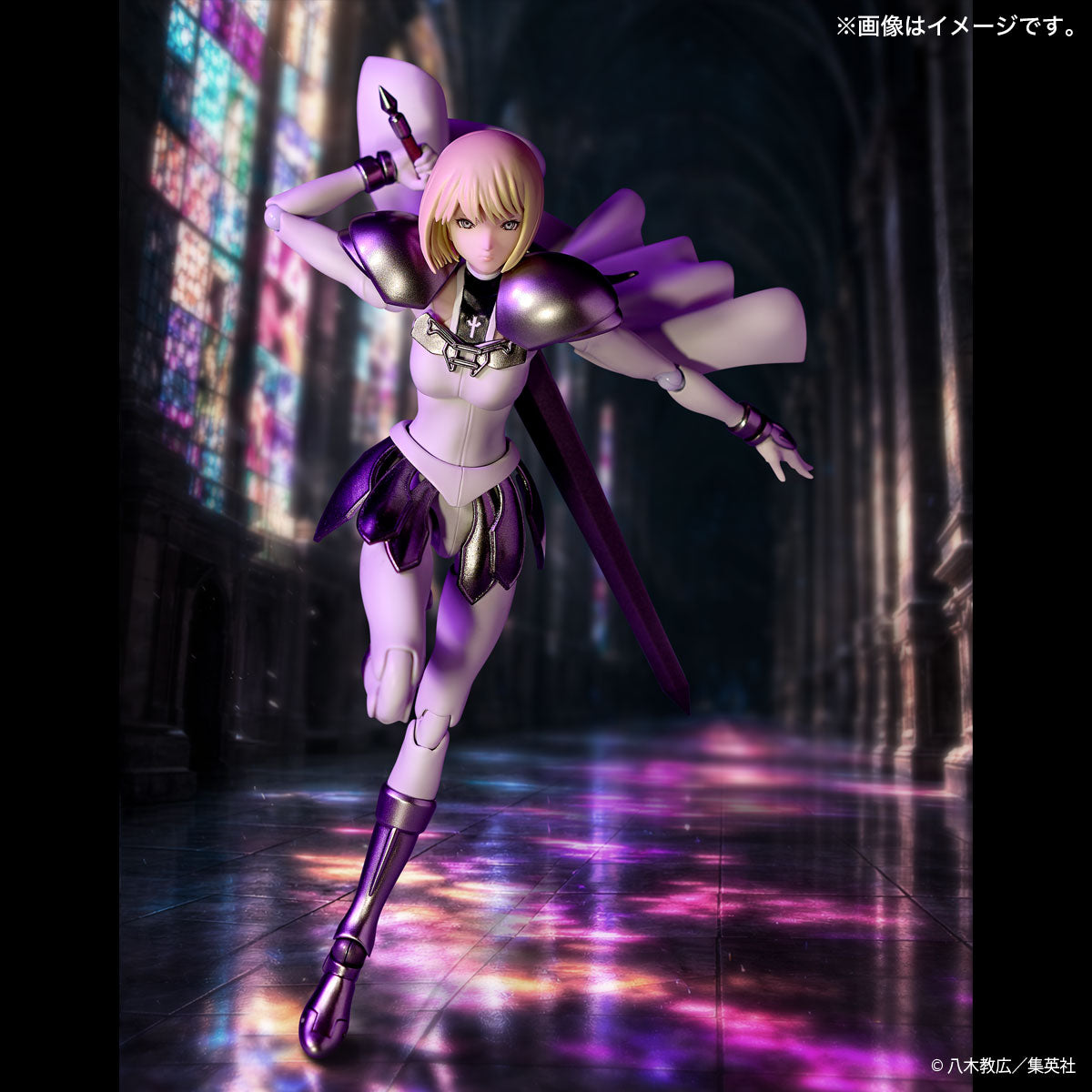 Preventa Figura Clare - Claymore - Amazing Yamaguchi Revoltech marca Kaiyodo NR119 escala 1/12