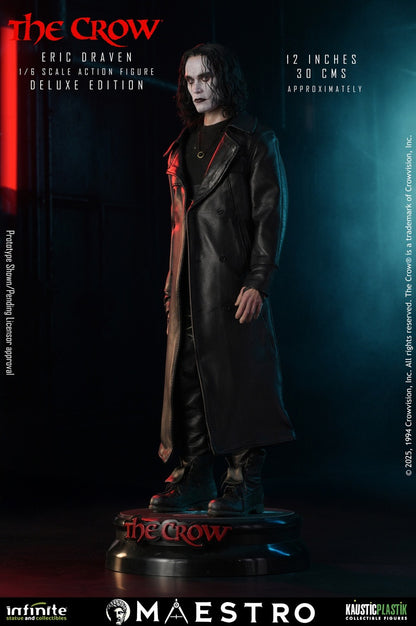 Preventa Figura Eric Draven (Deluxe Edition) (Cabello enraizado) - THE CROW - Luxury Limited Edition marca Kaustic Plastik escala 1/6