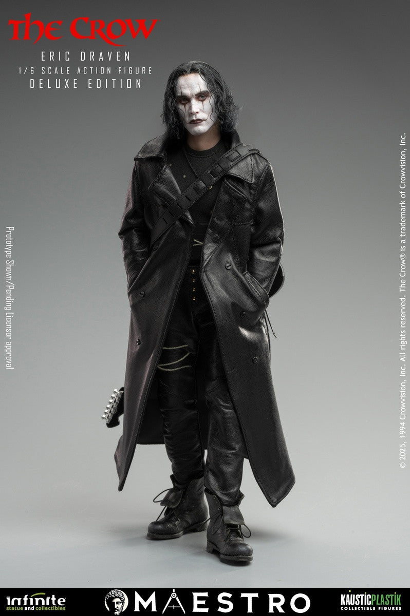 Preventa Figura Eric Draven (Deluxe Edition) (Cabello enraizado) - THE CROW - Luxury Limited Edition marca Kaustic Plastik escala 1/6