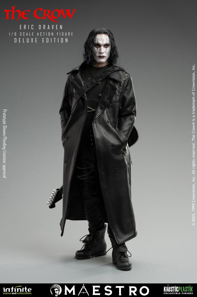 Preventa Figura Eric Draven (Deluxe Edition) (Cabello enraizado) - THE CROW - Luxury Limited Edition marca Kaustic Plastik escala 1/6