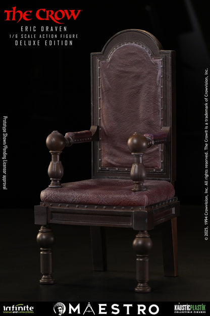 Preventa Figura Eric Draven (Deluxe Edition) (Cabello enraizado) - THE CROW - Luxury Limited Edition marca Kaustic Plastik escala 1/6