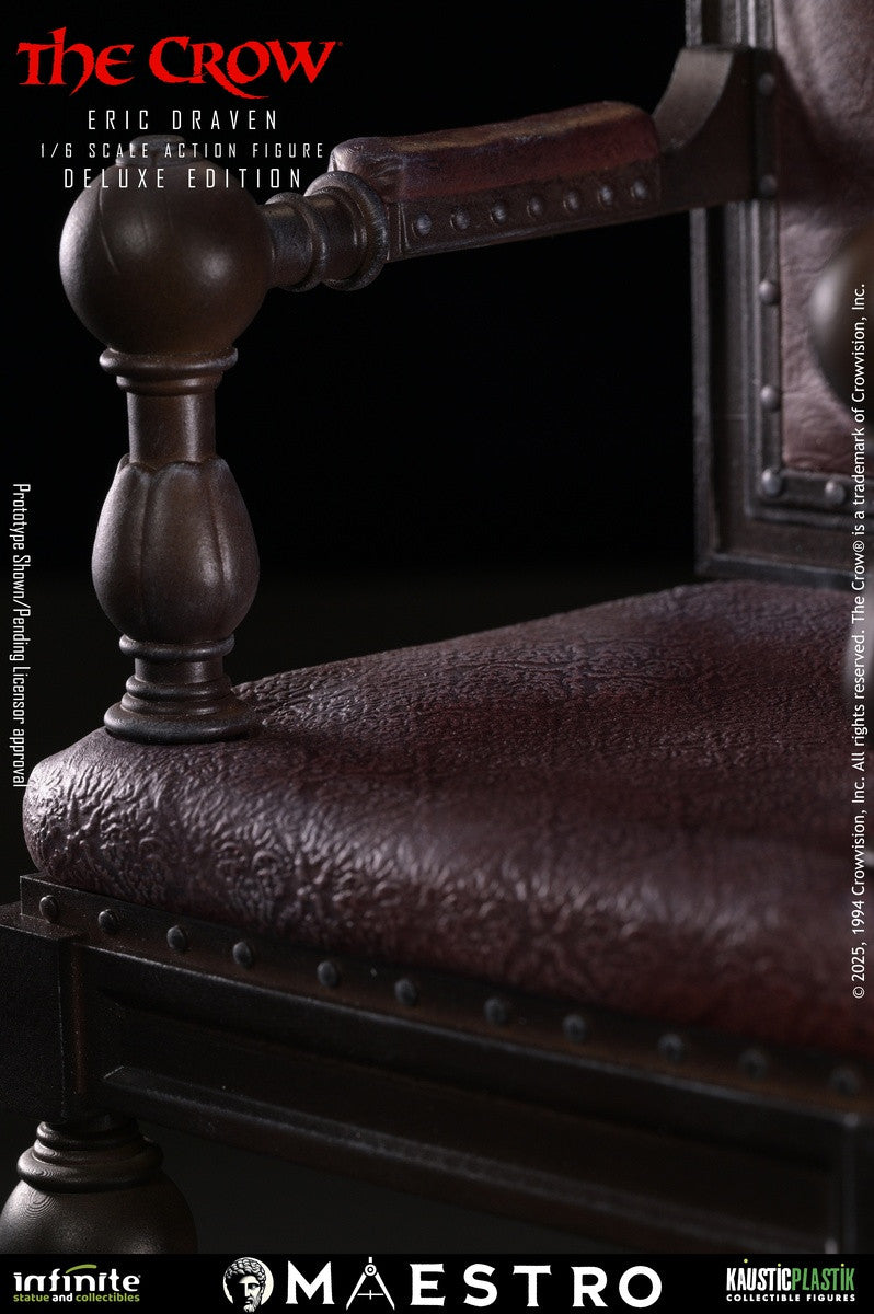 Preventa Figura Eric Draven (Deluxe Edition) (Cabello enraizado) - THE CROW - Luxury Limited Edition marca Kaustic Plastik escala 1/6