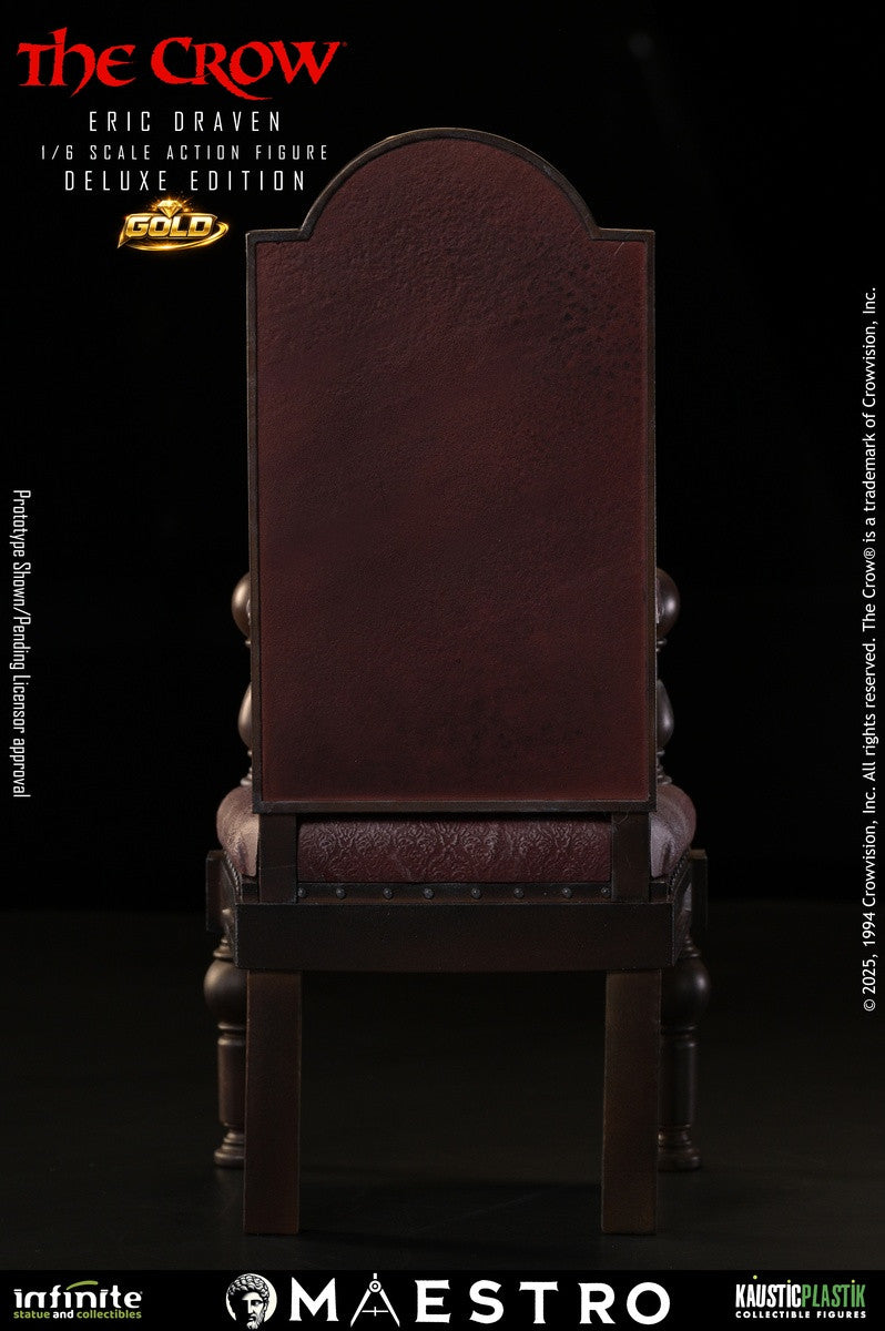Preventa Figura Eric Draven (Deluxe Edition GOLD) (Cabello enraizado) - THE CROW - Luxury Limited Edition marca Kaustic Plastik escala 1/6