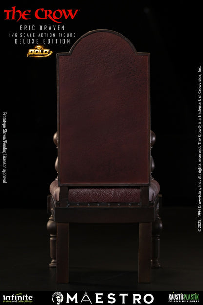 Preventa Figura Eric Draven (Deluxe Edition GOLD) (Cabello enraizado) - THE CROW - Luxury Limited Edition marca Kaustic Plastik escala 1/6