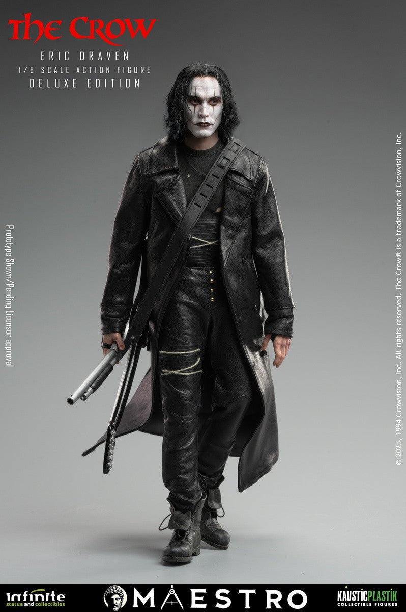Preventa Figura Eric Draven (Deluxe Edition) (Cabello enraizado) - THE CROW - Luxury Limited Edition marca Kaustic Plastik escala 1/6