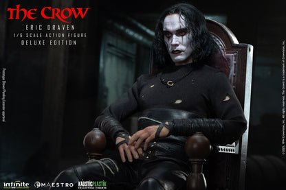 Preventa Figura Eric Draven (Deluxe Edition) (Cabello enraizado) - THE CROW - Luxury Limited Edition marca Kaustic Plastik escala 1/6
