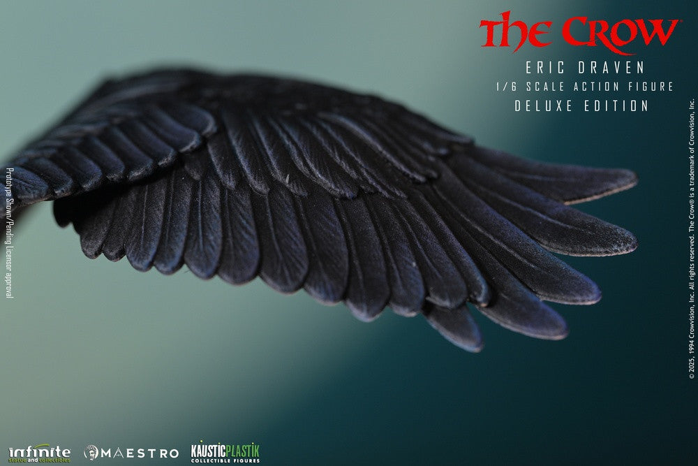 Preventa Figura Eric Draven (Deluxe Edition) (Cabello enraizado) - THE CROW - Luxury Limited Edition marca Kaustic Plastik escala 1/6
