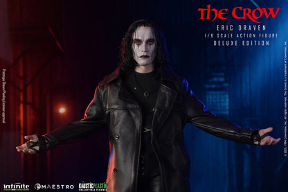 Preventa Figura Eric Draven (Deluxe Edition) (Cabello enraizado) - THE CROW - Luxury Limited Edition marca Kaustic Plastik escala 1/6