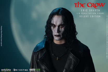 Preventa Figura Eric Draven (Deluxe Edition) (Cabello enraizado) - THE CROW - Luxury Limited Edition marca Kaustic Plastik escala 1/6