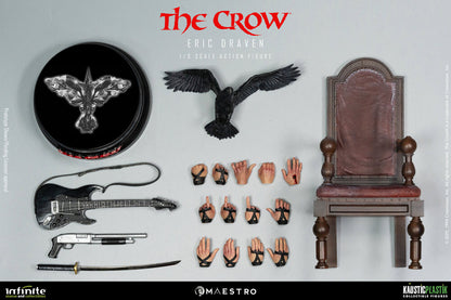 Preventa Figura Eric Draven (Deluxe Edition) (Cabello enraizado) - THE CROW - Luxury Limited Edition marca Kaustic Plastik escala 1/6