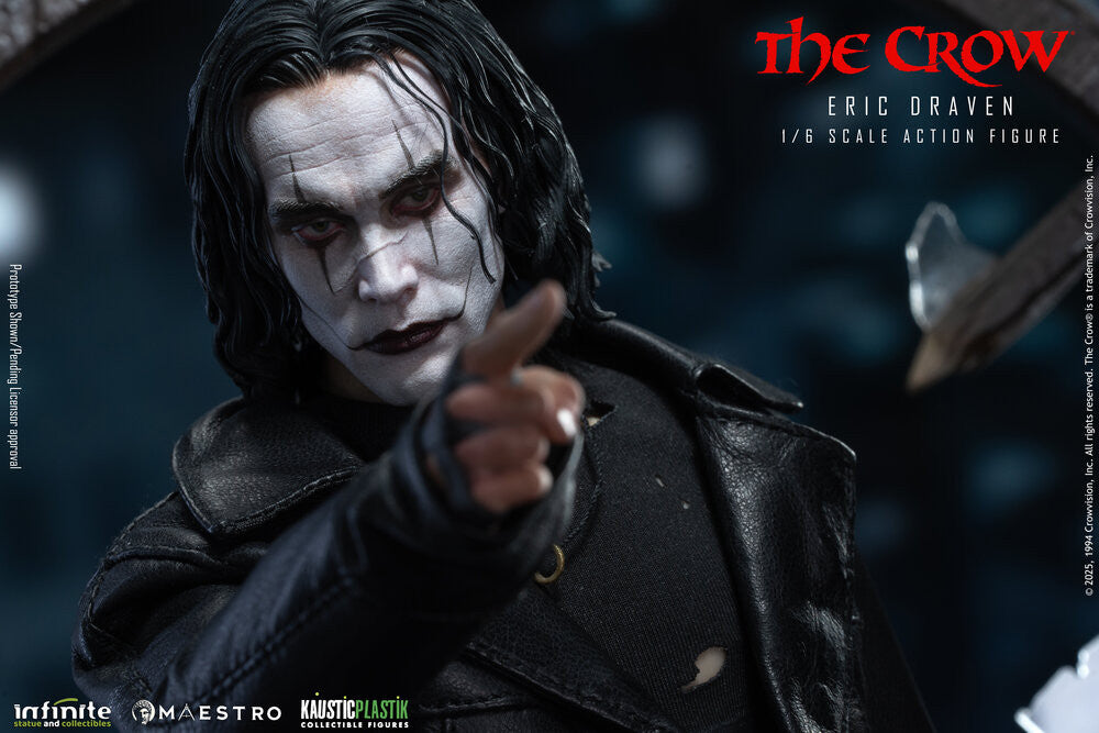 Preventa Figura Eric Draven (Standard Edition) - THE CROW - Luxury Limited Edition marca Kaustic Plastik escala 1/6