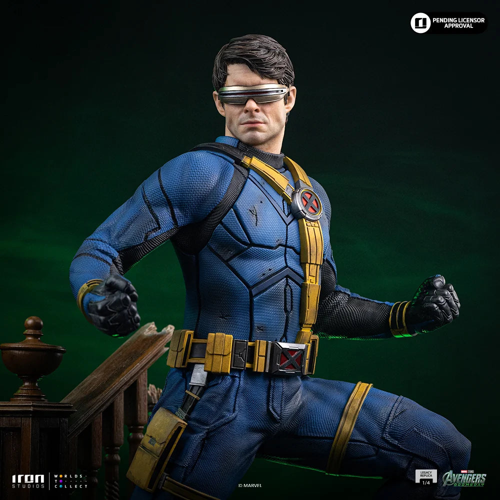 Preventa Estatua Cyclops Legacy Replica - Avengers: Doomsday marca Iron Studios escala de arte 1/4