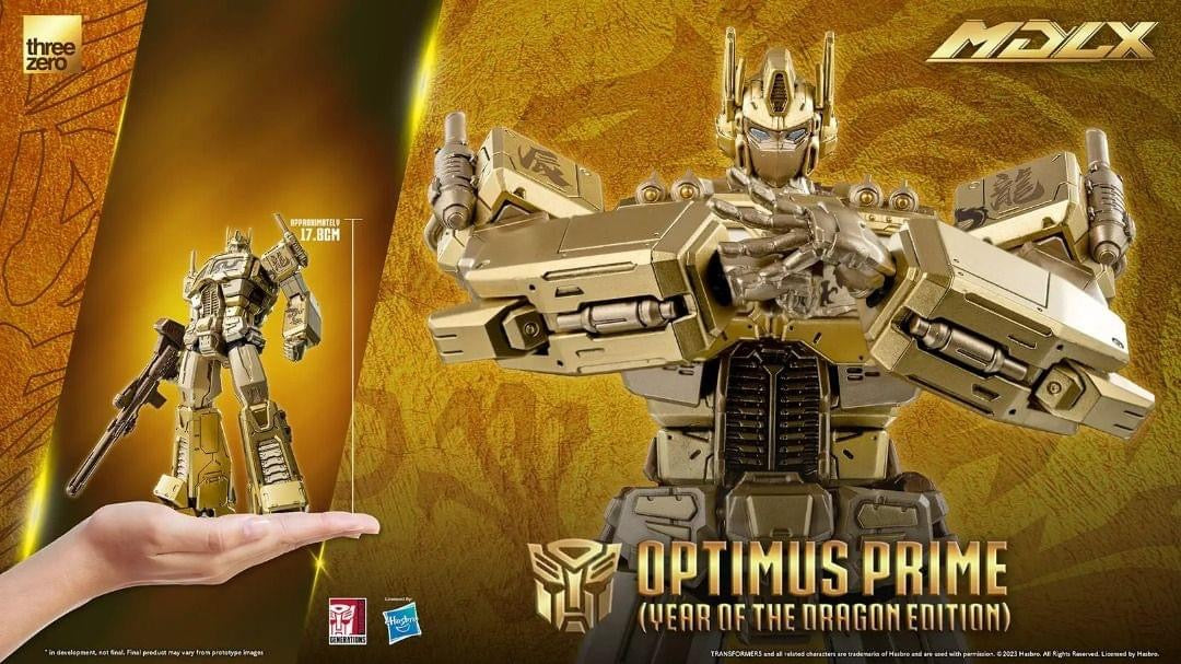 Pedido Figura MDLX Optimus Prime (Year of the Dragon Edition) (Exclusiva Edición Limitada) - Transformers marca Threezero 3Z0732 sin escala (17.8 cm)