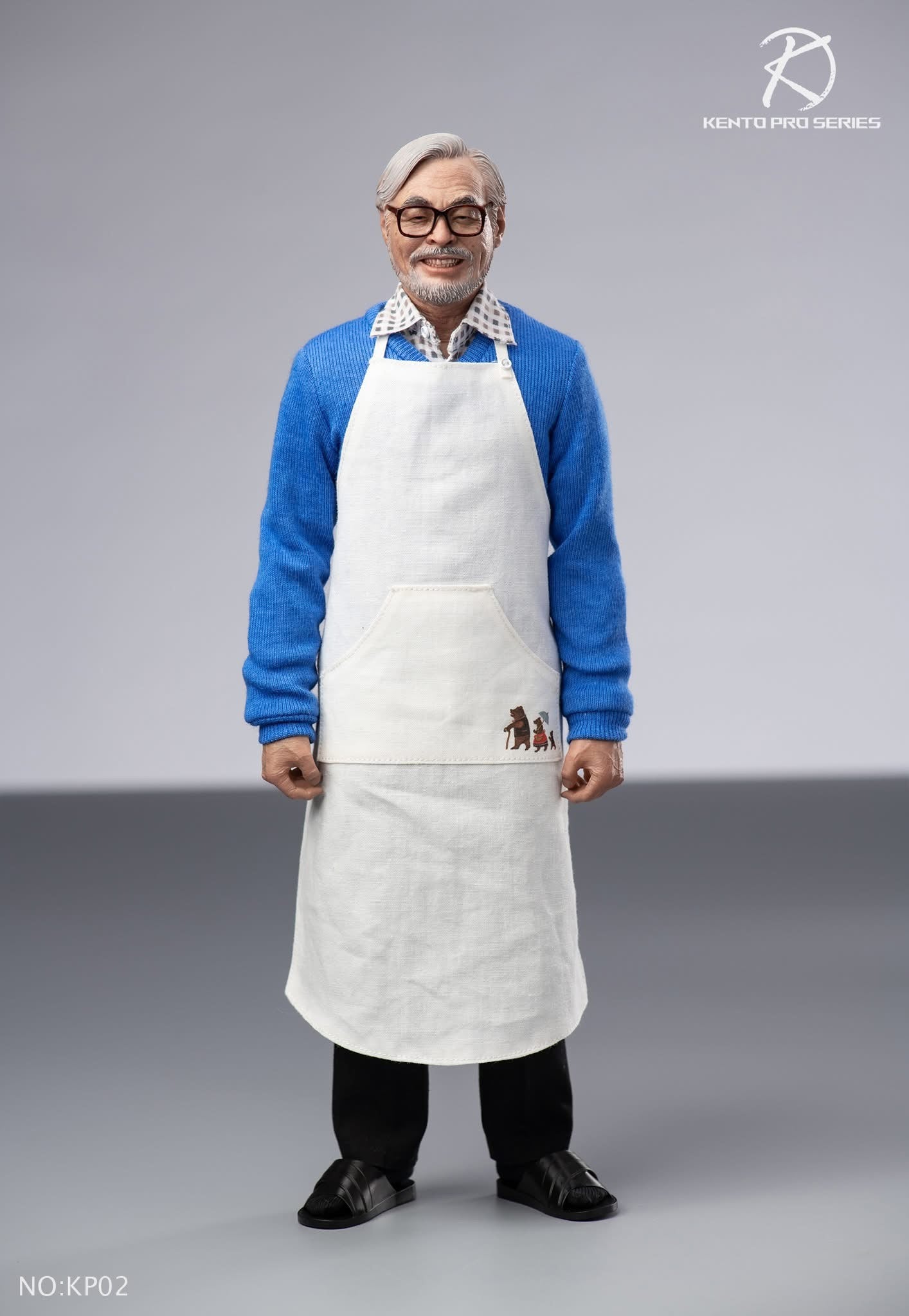 Preventa Figura Grandpa Who Loves Painting (set doble) - Kento Pro Series marca Kento KP02 escala 1/6