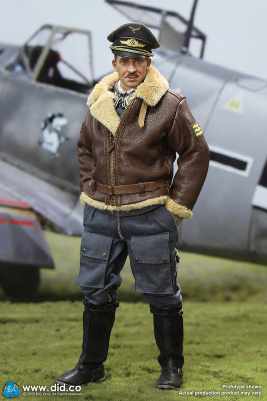 Pedido Figura Adolf Galland - WWII German Luftwaffe Ace Pilot marca DID D80165 escala 1/6