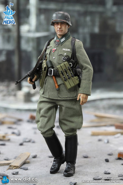 Pedido Figura Captain Thomas - WWII German WH Infantry marca DID XT80007 escala pequeña 1/12