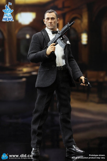 Pedido Figura MI6 Agent Jack (Suit Version) - Palm Hero Series marca DID XT80018 escala pequeña 1/12