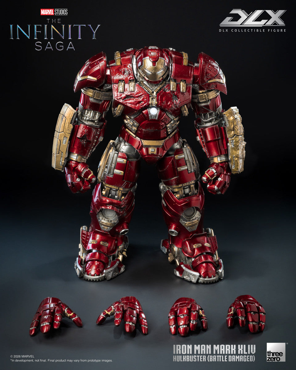 Preventa Figura DLX Iron Man Mark 44 Hulkbuster (Battle Damaged) - Marvel Studios: The Infinity Saga marca Threezero 3Z0919 escala 1/12
