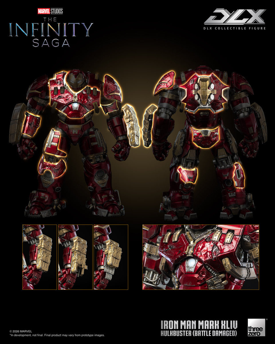 Preventa Figura DLX Iron Man Mark 44 Hulkbuster (Battle Damaged) - Marvel Studios: The Infinity Saga marca Threezero 3Z0919 escala 1/12
