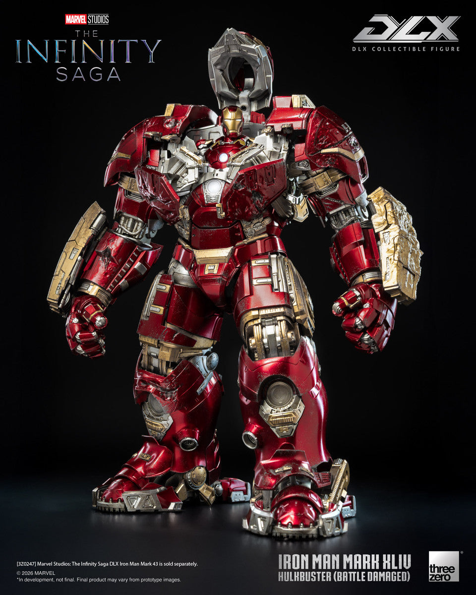 Preventa Figura DLX Iron Man Mark 44 Hulkbuster (Battle Damaged) - Marvel Studios: The Infinity Saga marca Threezero 3Z0919 escala 1/12