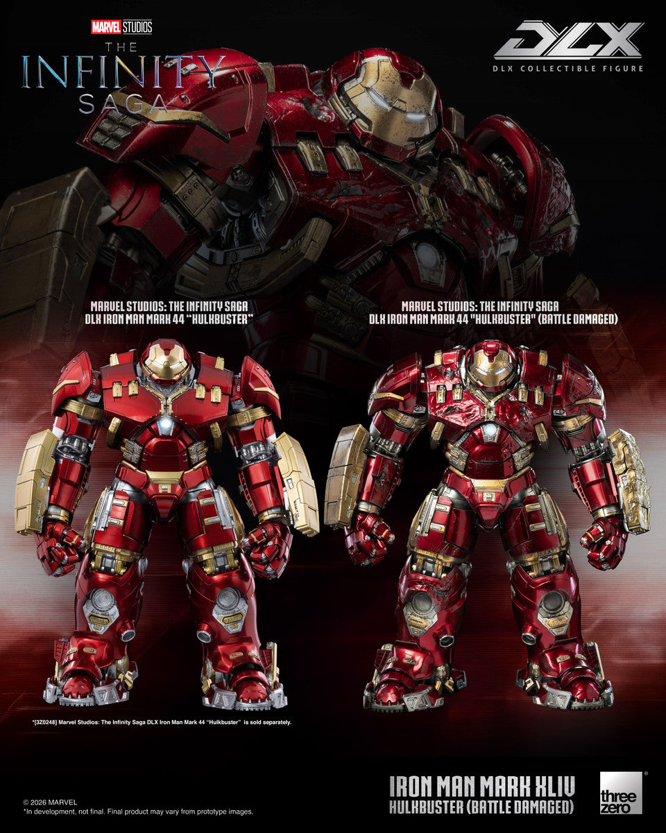 Preventa Figura DLX Iron Man Mark 44 Hulkbuster (Battle Damaged) - Marvel Studios: The Infinity Saga marca Threezero 3Z0919 escala 1/12