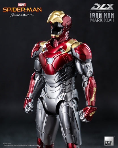 Preventa Figura DLX Iron Man Mark 47 - Spider-Man: Homecoming marca Threezero 3Z0946 escala 1/12