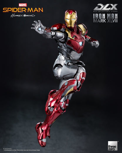 Preventa Figura DLX Iron Man Mark 47 - Spider-Man: Homecoming marca Threezero 3Z0946 escala 1/12