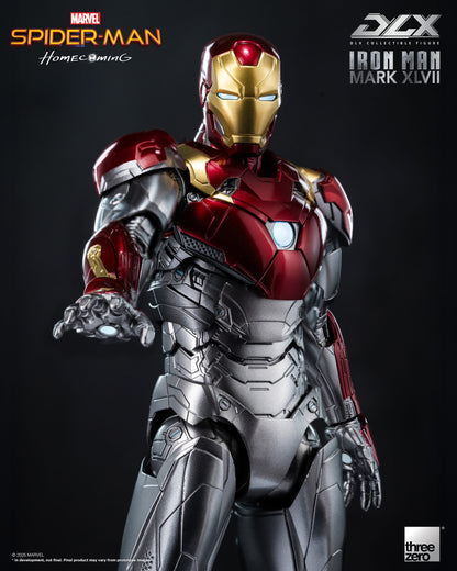Preventa Figura DLX Iron Man Mark 47 - Spider-Man: Homecoming marca Threezero 3Z0946 escala 1/12
