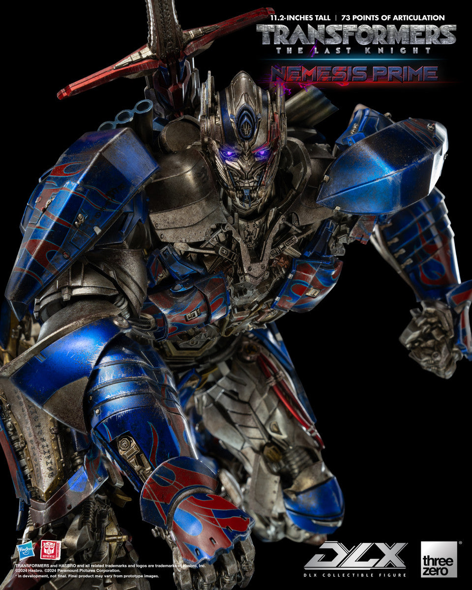 Preventa Figura DLX Nemesis Prime - Transformers: The Last Knight marca Threezero 3Z0579 (28.5 cm)