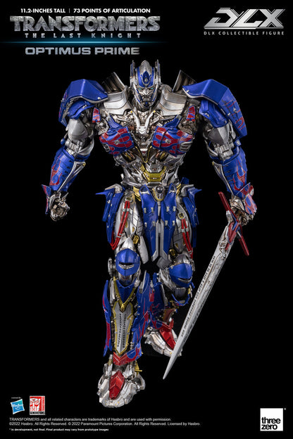 Pedido Figura DLX Optimus Prime - Transformers: The Last Knight marca Threezero x Hasbro 3Z0457 sin escala (28.5 cm)