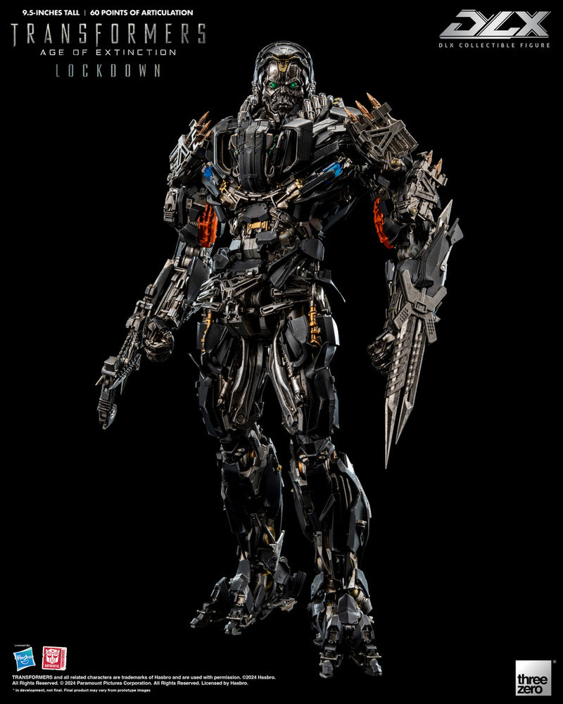 Pedido Figura DLX Lockdown - Transformers: Age of Extinction marca Threezero 3Z0471 (24 cm)