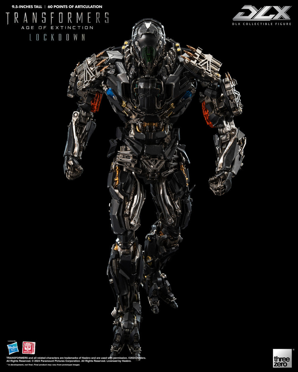 Preventa Figura DLX Lockdown - Transformers: Age of Extinction marca Threezero 3Z0471 (24 cm)