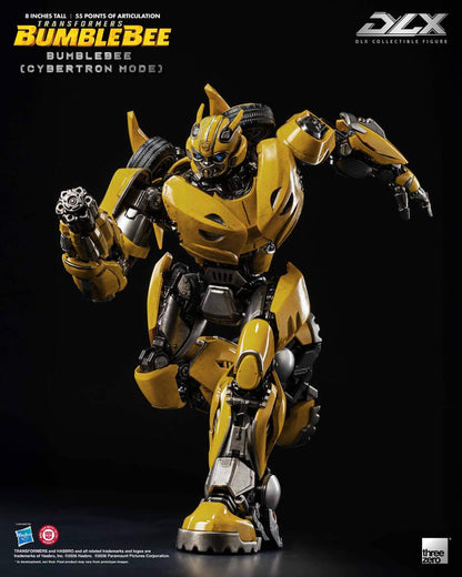 Preventa Figura DLX Bumblebee (Cybertron Mode) - Transformers: Bumblebee  marca Threezero 3Z1049 (20 cm)