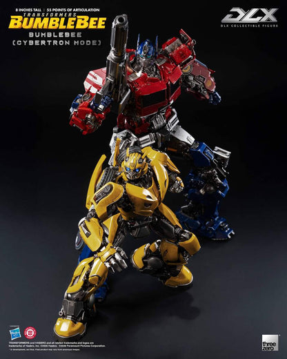 Preventa Figura DLX Bumblebee (Cybertron Mode) - Transformers: Bumblebee  marca Threezero 3Z1049 (20 cm)