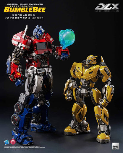 Preventa Figura DLX Bumblebee (Cybertron Mode) - Transformers: Bumblebee  marca Threezero 3Z1049 (20 cm)